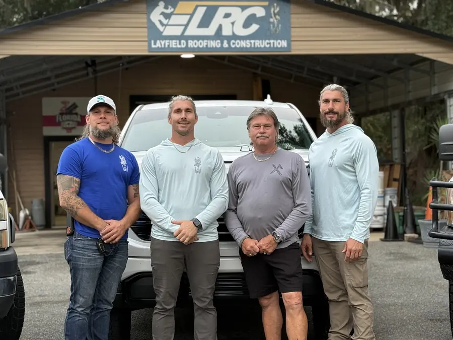 Layfield Roofing and Construction family photo
