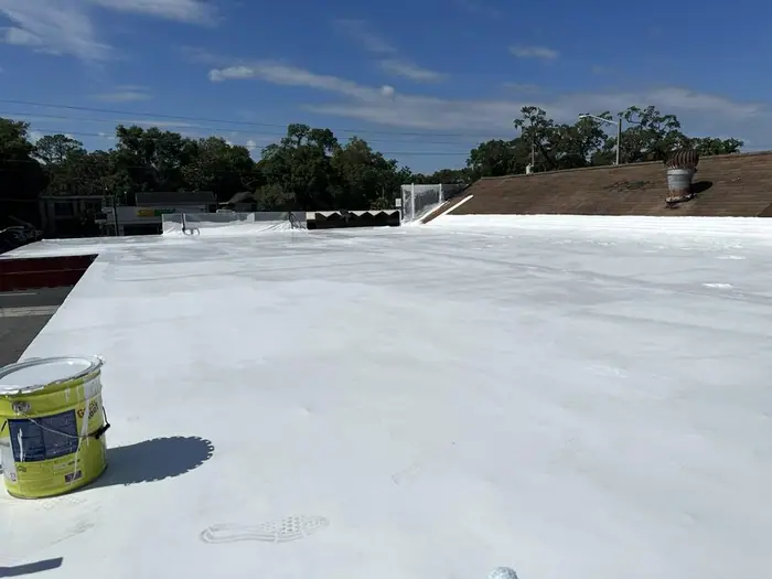Liquid applied coating project photo - liquid applied coating finished