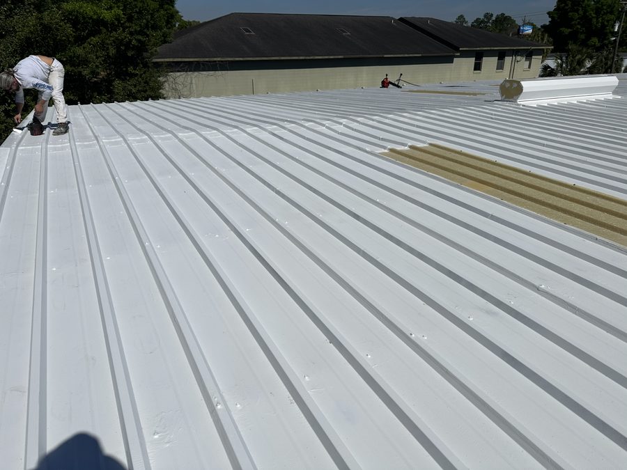 Liquid applied coating project photo - liquid applied coating process