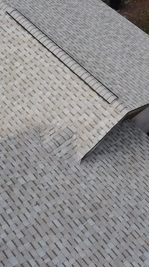 Shingle roofing project photo - shingle roof detail